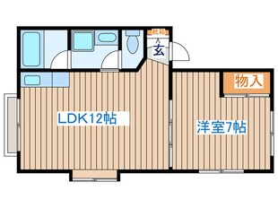 第6グリーンハイツの物件間取画像